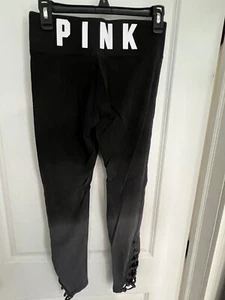 Victoria’s Secret Pink Leggings Athletic Women's Small ombre Leg Detailing - Picture 1 of 6