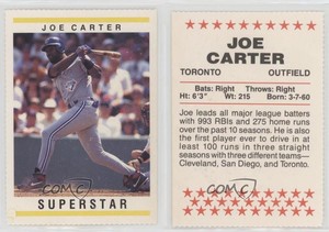 1995 Red Foley's Best Baseball Book Ever Joe Carter