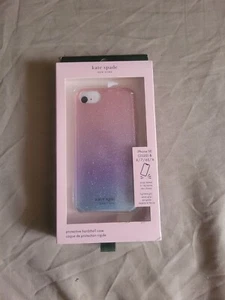 Kate Spade iPhone 6/6s/7/8 & iPhone SE Hardshell Case - Ombre Glitter - Picture 1 of 3