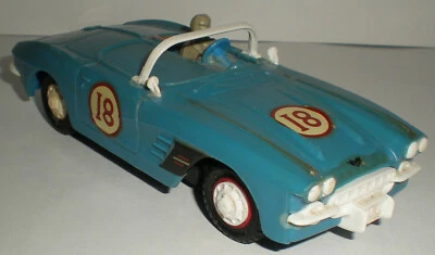 American Flyer 19125 BLUE Chevrolet CORVETTE for 24578 New Haven Flat Car - Image 1 of 4