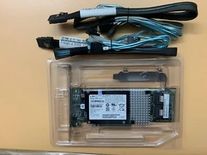 LSI SAS 9261-8i SATA / SAS Controller RAID + 8087 SATA Cable BBU battery - Picture 1 of 7