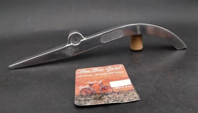 NOS CARTER PROTÈGE-CHAÎNE Alu ancien CLB Dérailleur Suicide old bike Chainguard - Photo 1/4