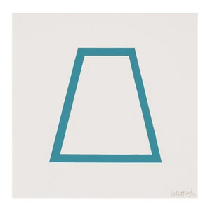 Sol LeWitt, Farbserigraphie, signiert und nummeriert. - Bild 1 von 1