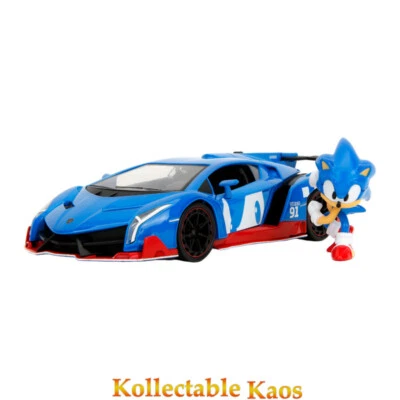1:24 Jada - Sonic the Hedgehog - Lamborghini Veneno - Image 1 of 4