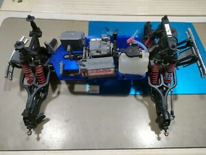 Traxxas T-Maxx 2.5 3.3 RC Monster Truck Roller Slider Chassis (For Parts). #2328