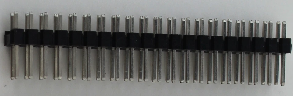 10 pcs 2x2 2x3 2x4 4 6 8 Pin Header Male 2.54mm 0.1" Pitch Black - Image 1 of 1