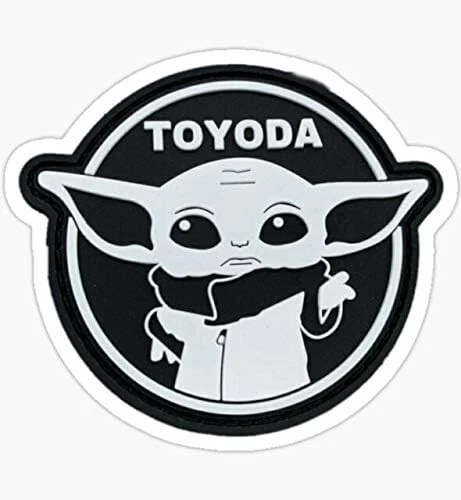 ANY CUSTOM PRODUCT Toyoda Sticker - Sticker Graphic - Auto, Wall, Laptop, Cell, Truck Sticker 3 pcs