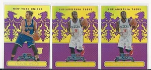 (3) 2014/15 Excalibur Crusade Purple Wear Wroten /75 3 Card Lot - Picture 1 of 1