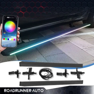 estriberas eléctricas desplegables escalón lateral con luz para Acura RDX 2016-2023 Foto 1 de 4