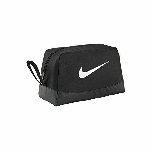 Nike Club Team Swoosh Toiletry Bag Gym Sports Cosmetics Travel Black