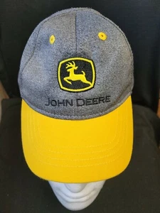 John Deere Brand, Toddlers One Size, Gray And Yellow Ballcap - Picture 1 of 12