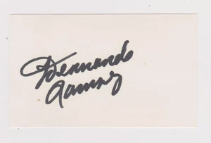 Fernando Ramsey - Signed 3x5 - Debut 1992 - Cubs - Picture 1 of 1