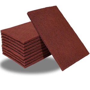 10 Pack 6" x 9" 400 Grit General Purpose Scuff Pads for Red -400  - Picture 1 of 9