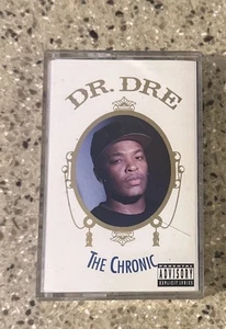 Dr. Dre The Chronic OG 1992 Cassette Tape HipHop Snoop Vintage Rap HTF Rare OOP - Picture 1 of 9