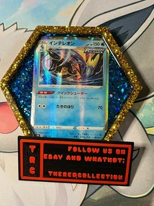 Pokemon Holo Rare Sammelkarte - Resin Untersetzer - Trinket Tray - Inteleon - Bild 1 von 2