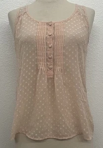 Sheer Pink Sleeveless Top - Picture 1 of 7