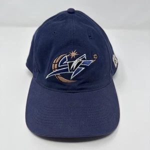 Vintage Washington Wizards Hat Cap Mens Blue Old Logo Michael Jordan Nike Team - Imagen 1 de 9