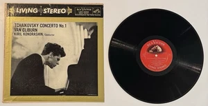 33 LP Vinyl Record, Van Cliburn, Tchaikovsky Concerto 1, RCA, Good Cond - Imagen 1 de 8