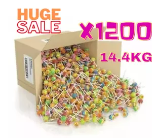 * Chupa Chups Lollipops x 1200 ** BEST VALUE, LONG DATE ⏳LIMITED OFFER, 14.4KG ! - Picture 1 of 2