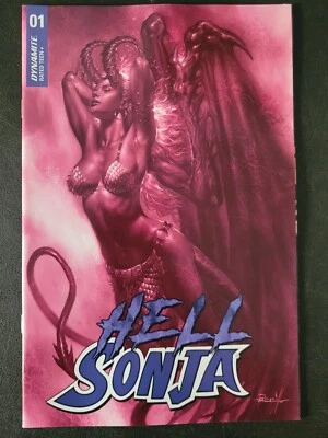 HELL SONJA #1 (2016) DYNAMITE COMICS LUCIO PARRILLO CAPA VARIANTE ARTE! - Imagem 1 de 2