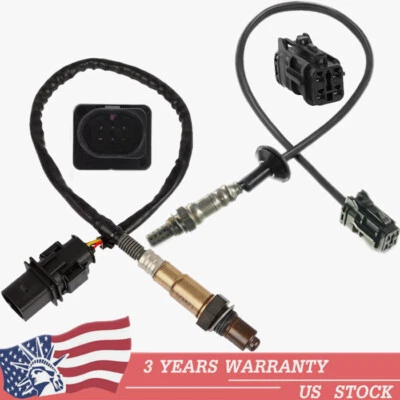 Juego de 2 sensores de oxígeno O2 para Kia Soul 2014 2015 2016 2,0 L aguas arriba + aguas abajo Foto 1 de 4