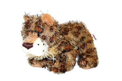Ganz Webkinz Leopard Spotted Cat Plush Fuzzy Soft Stuffed Animal NO Code 9" - Image 1 of 4