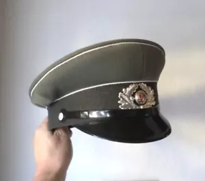 DDR 1981 STASI Manns-Uniform- Mütze Schirmmütze 56 East german visor hat ( nva ) - Bild 1 von 7