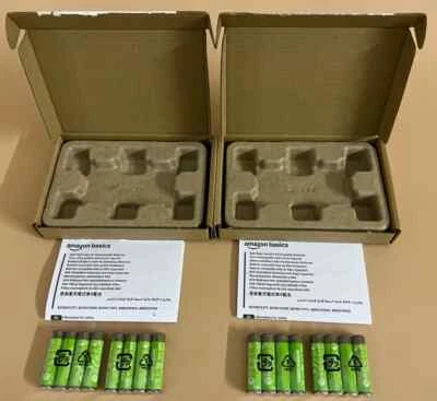 16 x Amazon Basics AAA High-Capacity 850mAh NiMH Rechargeable (2 packs of 8) - Image 1 of 4
