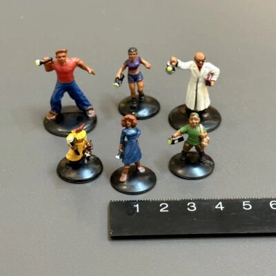 6PCS Character People Betrayal at House on the Hill Board Game Miniatures TRPG - Image 1 of 4