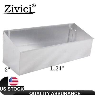 Contenedor de almacenamiento universal grande de aluminio de 24" para remolque/garaje cerrado Foto 1 de 4