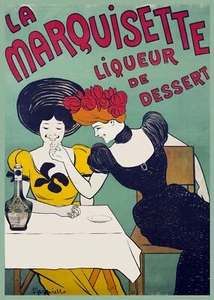 Decorative Poster.Home Room interior wall art design.Cappiello Girlfriends.7853 - Picture 1 of 1