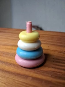 Anello vintage My Little Pony impilabile giocattolo MLP G1 accessorio bambino - Foto 1 di 2