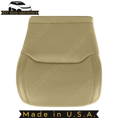 For 1999-2003 Acura TL Driver Bottom Leather Replacement Seat Cover Tan - Image 1 of 4