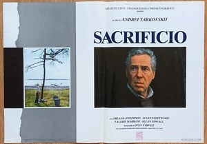 The Sacrifice ORIGINAL Italian Photobusta '86 POSTER Andrei Tarkovsky Offret c - Imagen 1 de 3