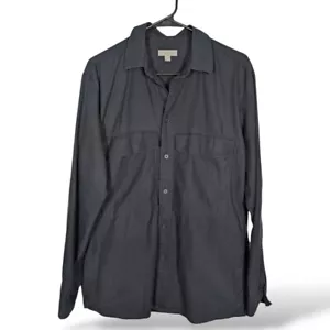 COS Shirt Mens S Black Patch Pocket Gorpcore Classic Heritage Utility - Picture 1 of 8