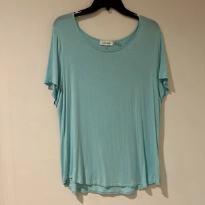 Calvin Klein Shirt Damen XL Grün Pre Owed  - Bild 1 von 4