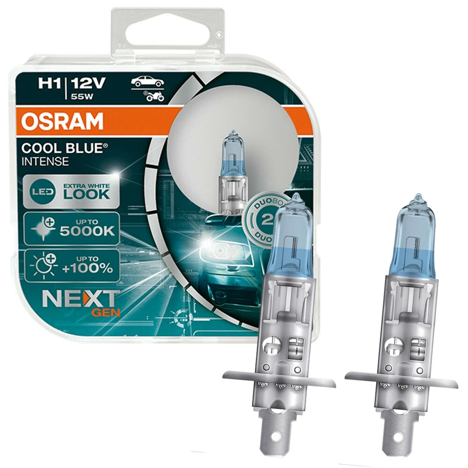 Für OSRAM 64150CBN-HCB BULB H1 12V/55W P14.5S COOL BLUE INTENSE NEXTGEN 5000K D