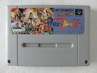 Muscle Bomber SNES CAPCOM Nintendo Super Famicom From Japan - Image 1 of 4