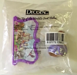 Disney Sofia La Prima Sofia Statuina e Castello Targa Cake Topper NUOVO - Foto 1 di 2
