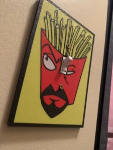 Cubierta de interruptor de luz ATHF decoración de pared, cubierta de placa Frylock Meatwad - Imagen 1 de 10
