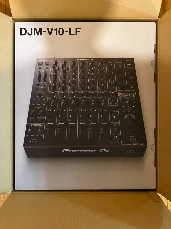 Pioneer DJ DJM-V10-LF 6ch Professional mixer NEW - Image 1 of 4