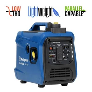 Westinghouse Gas Inverter Generator 1,500W/1,000W Recoil Start, Quiet Technology - Picture 1 of 7