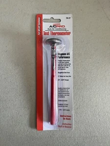 A/C PRO TEST THERMOMETER Automotive Home HVAC Dial 0º–220º F - Foto 1 di 2
