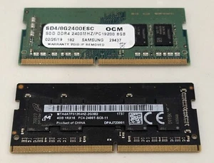 12GB RAM: One Samsung 8GB + One Micron 4GB (Details in description) - Picture 1 of 5