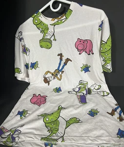 Official Toy Story Disney Pixar All Over Print T Shirt Mens Large - Picture 1 of 3