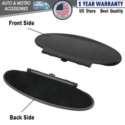 Black For Porsche For Cayman For Boxster 986 911 996/997 Sun Visor Mirror Cover - Изображение 1 из 4