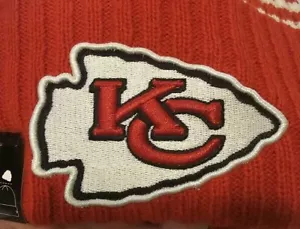 Authentic New Era Kansas City Chiefs Sport Knit Beanie Cold Weather Hat NWT - Picture 1 of 6