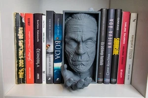 Sujetalibros inspirado en la momia Imhotep Design - Rincón para libros - Soporte para libros único - Imagen 1 de 9