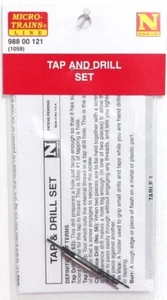 N Scale Micro Trains 98800121 Tap & Drill set - Picture 1 of 4