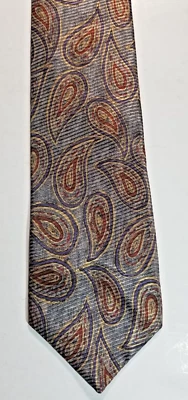 Corbata para hombre Guy Laroche cachemira seda rep corbata hecha en EE. UU. De colección  Foto 1 de 4